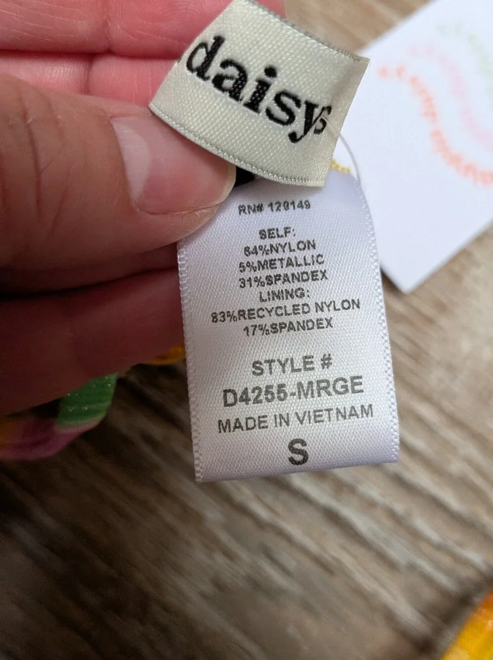 MWT Dippin Daisy's Bondi Cheeky Bikini Bottom Palm Bikini Top Mirage Size Small